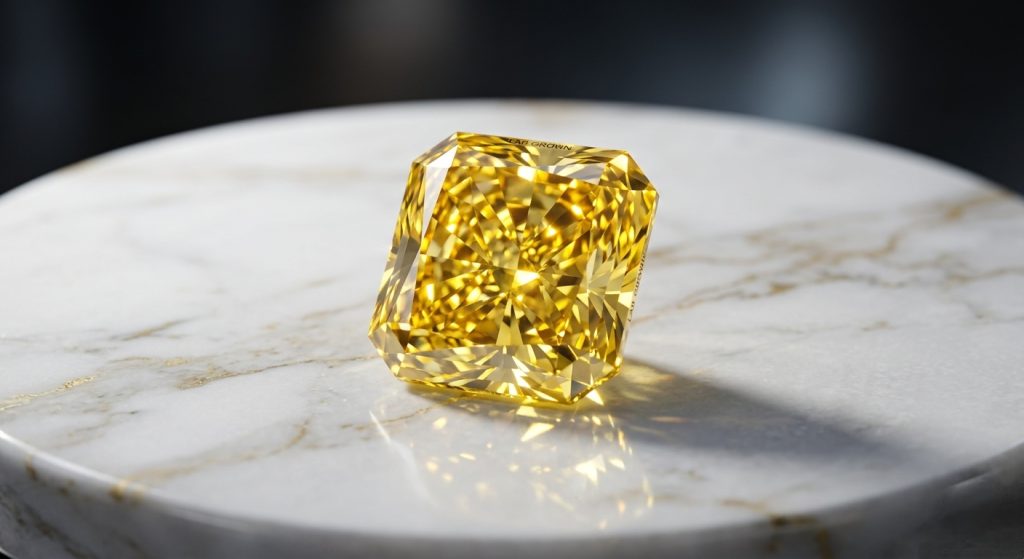 Wholesale Loose Lab-Grown Yellow Diamonds